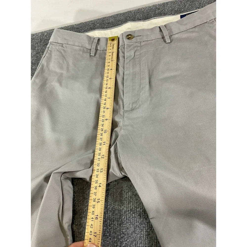 Polo Ralph Lauren Stretch Classic Fit Chino Pants Men's 34x30 Gray Casual